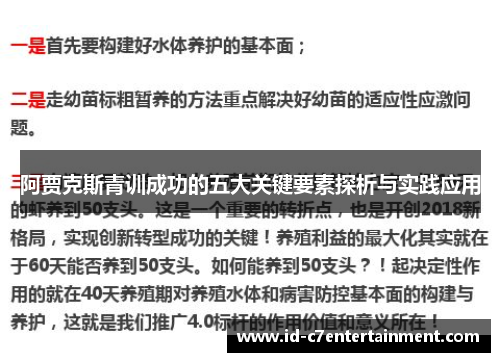 阿贾克斯青训成功的五大关键要素探析与实践应用